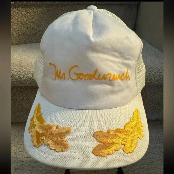 Vintage Mr. Goodwrench Trucker Hat 90’s Snap back Dad Hat USA AJD Unisex Large - Picture 1 of 9